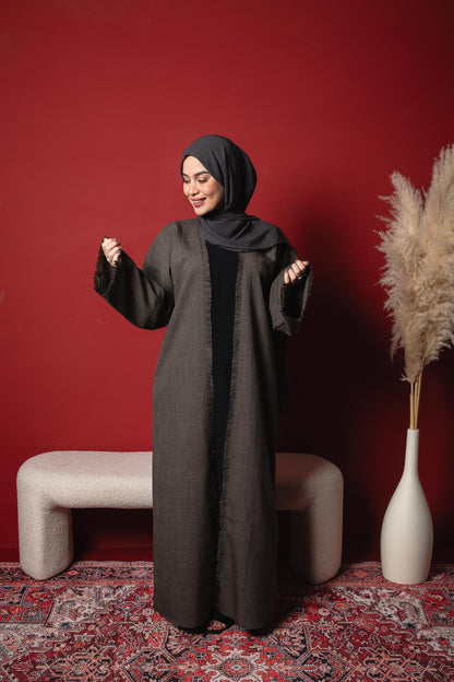 Frayed Edge Abaya