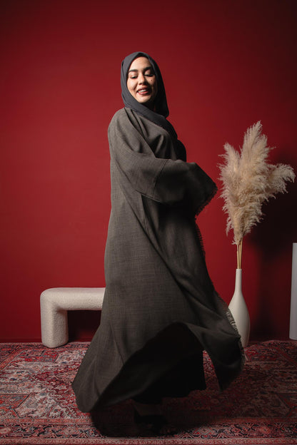 Frayed Edge Abaya
