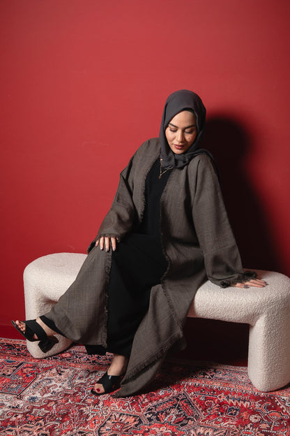 Frayed Edge Abaya