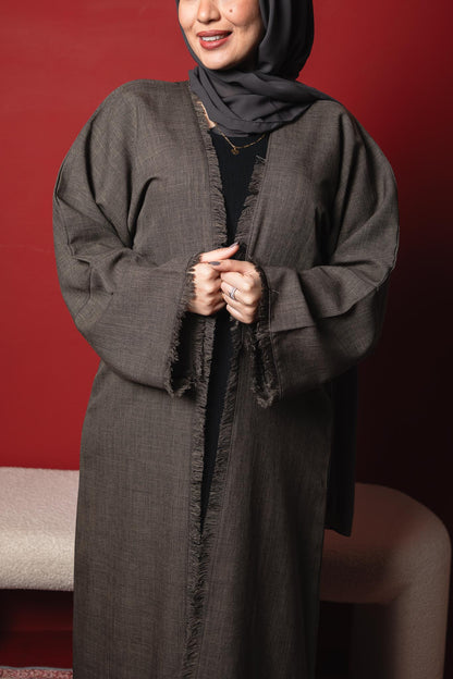Frayed Edge Abaya